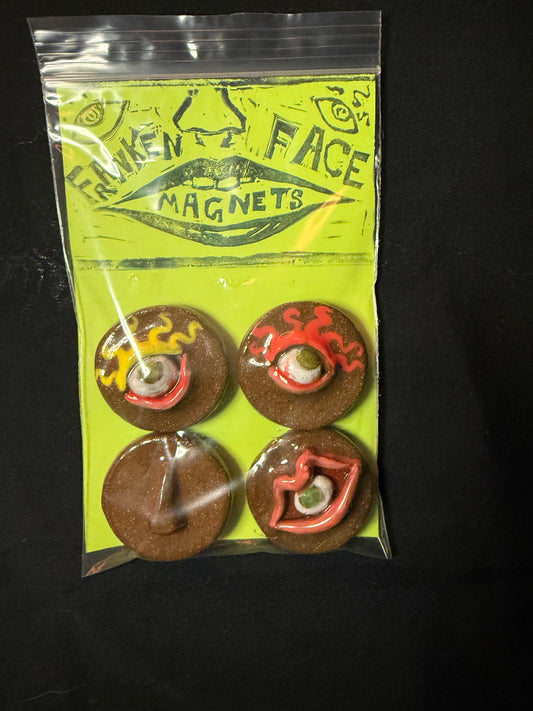 Franken Face Magnets pk 20