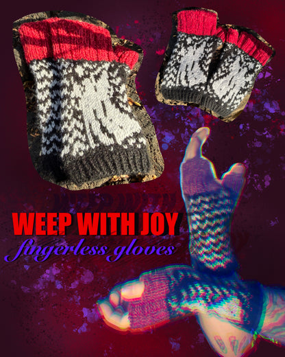 Weep With Joy GLOVE Pattern