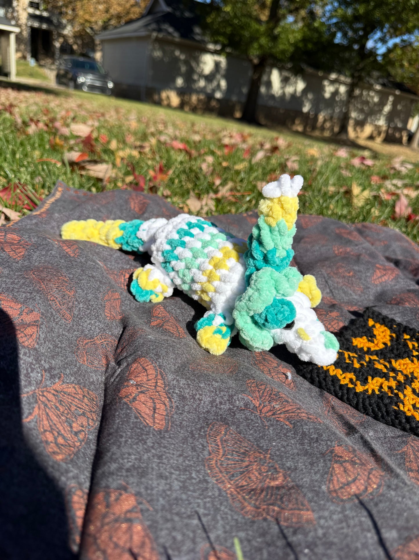 Crochet Clown Opossum 5