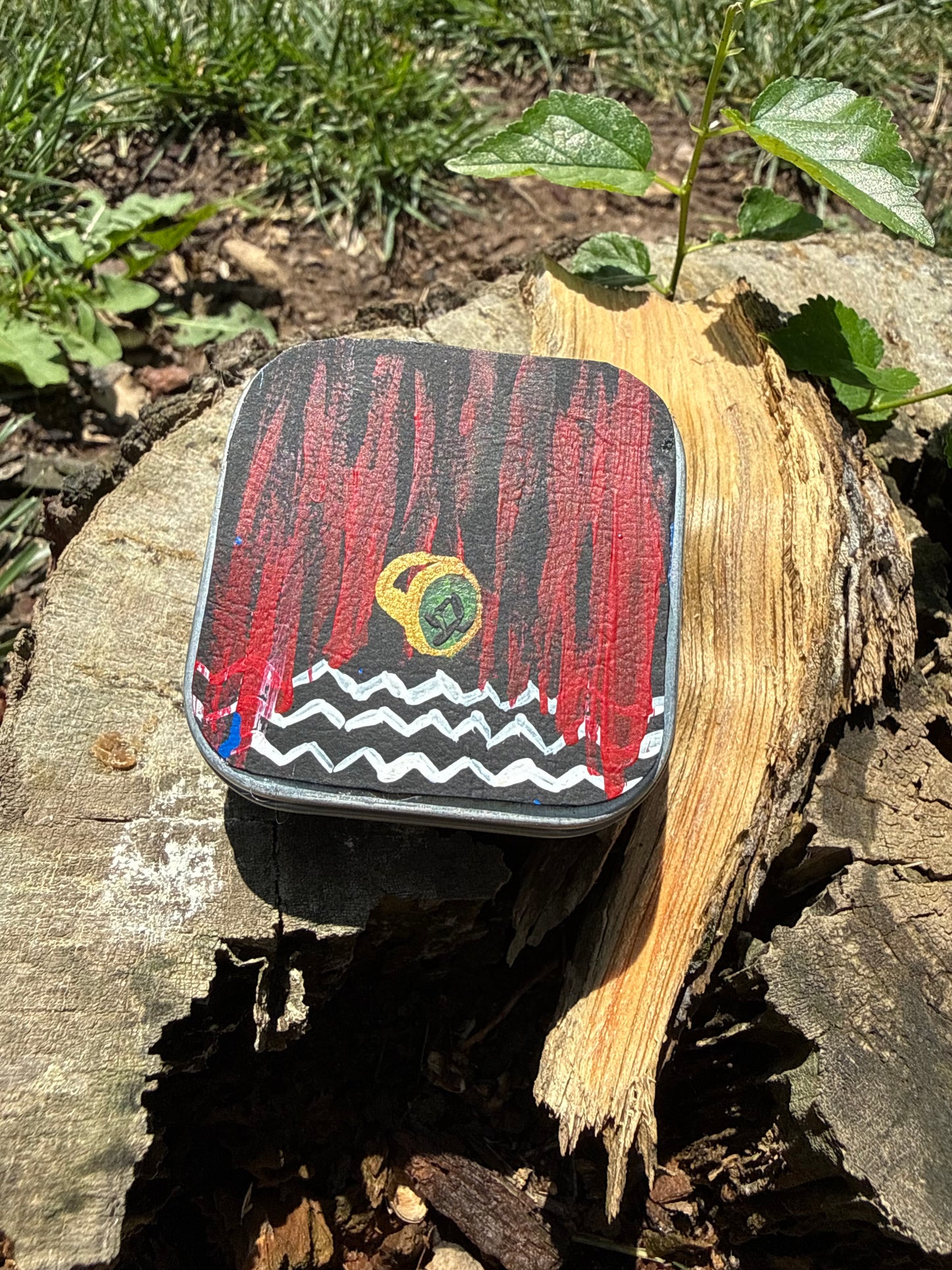 Hand-Painted Notion Tins