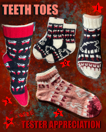 Teeth Toes Socks