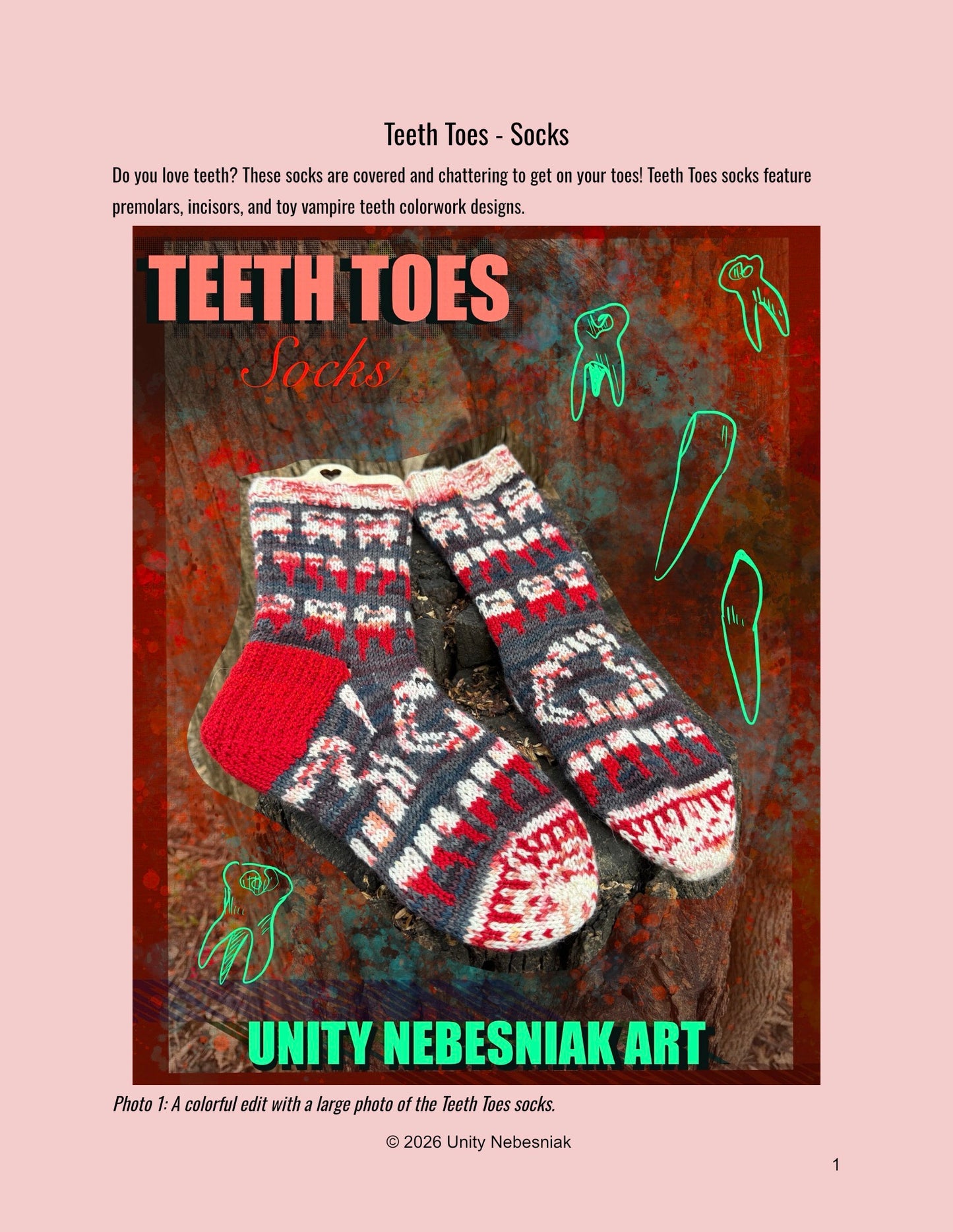 Teeth Toes Socks