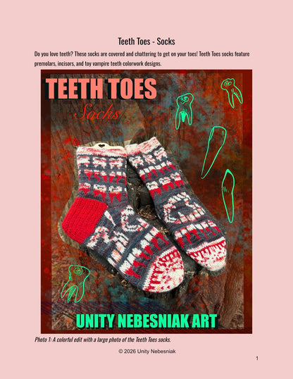 Teeth Toes Socks