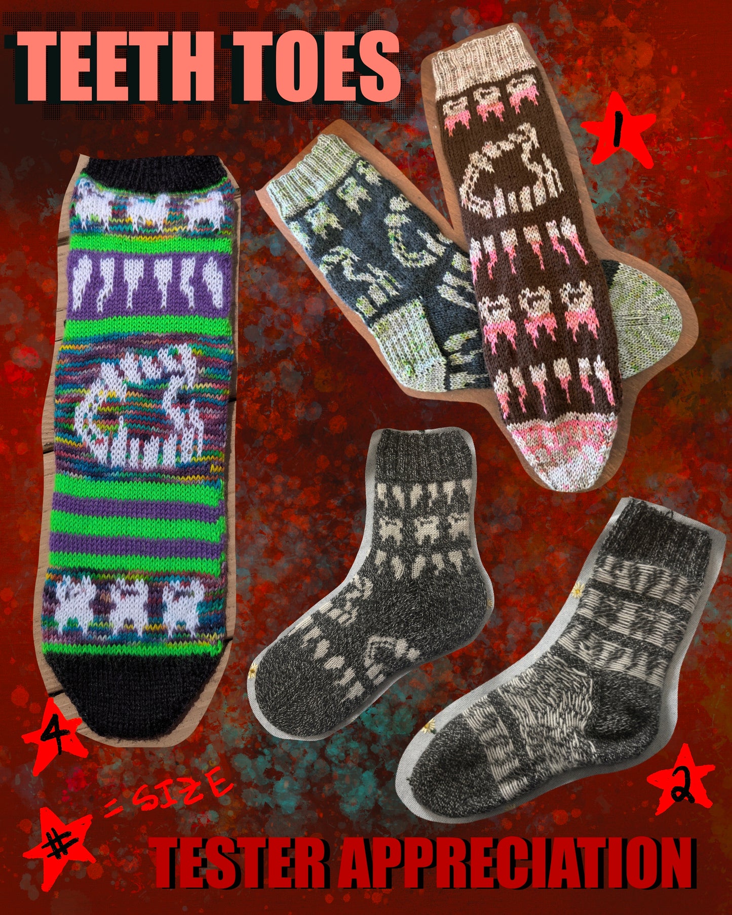 Teeth Toes Socks