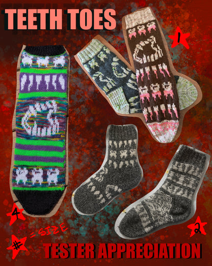 Teeth Toes Socks
