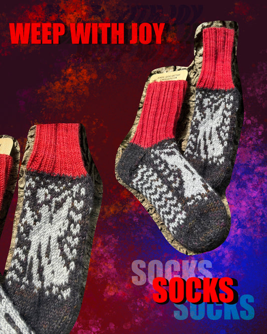 Weep With Joy SOCK Pattern