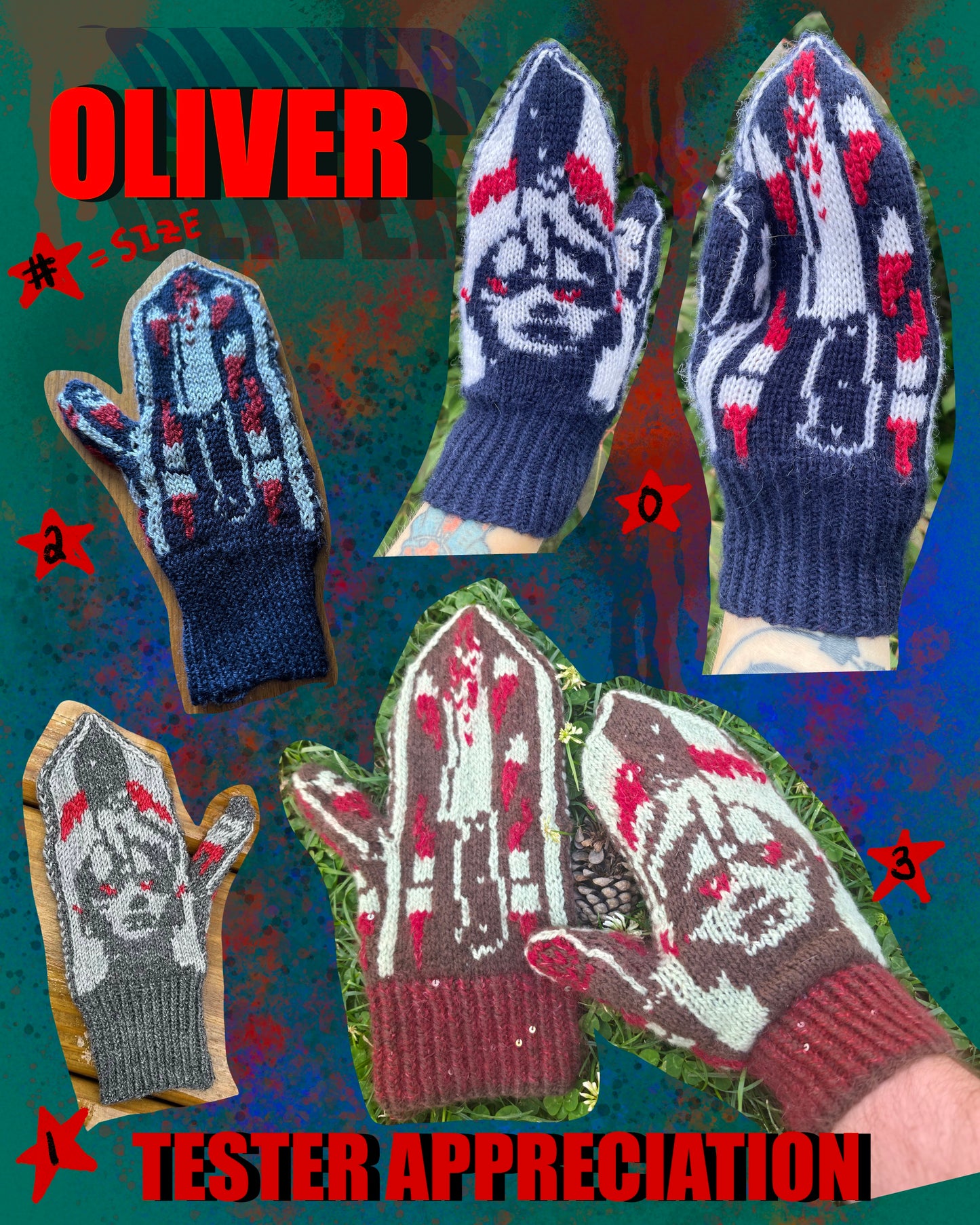 Horror Hands - Glove Pattern Bundle