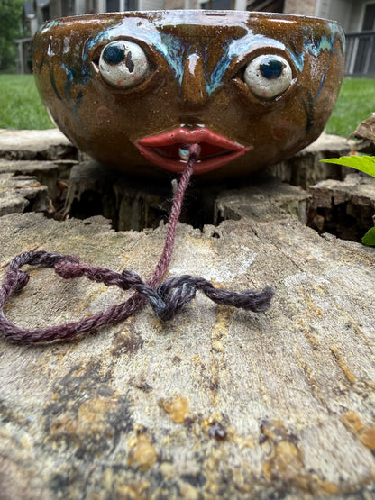 Face Yarn Bowl