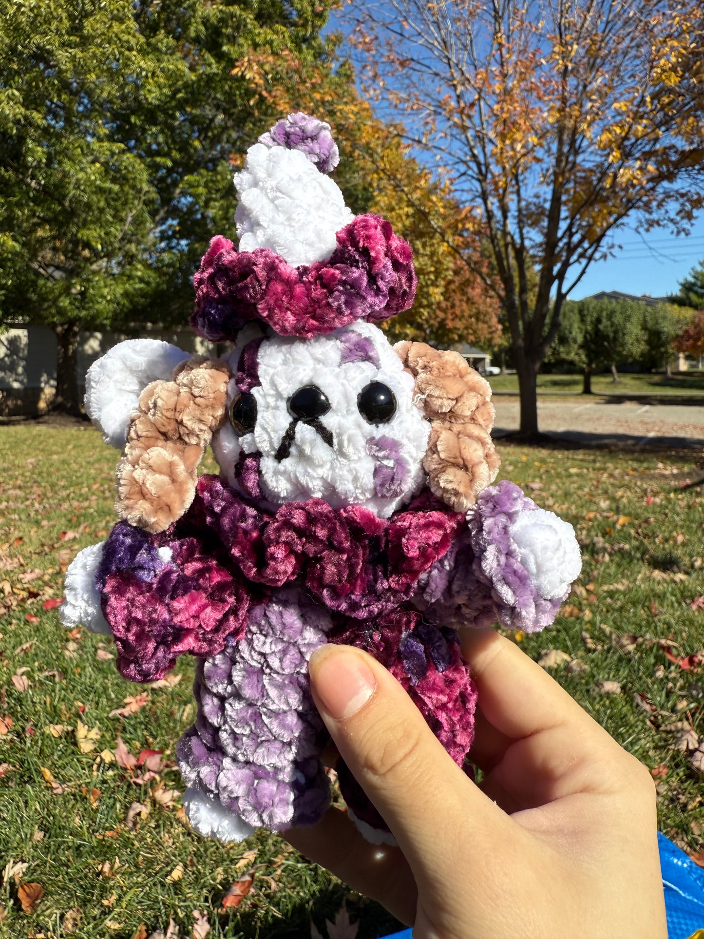 Crochet Clown Goat 2