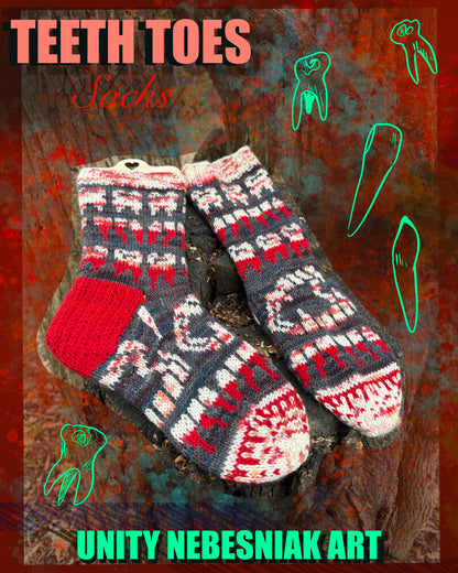 Teeth Toes Socks