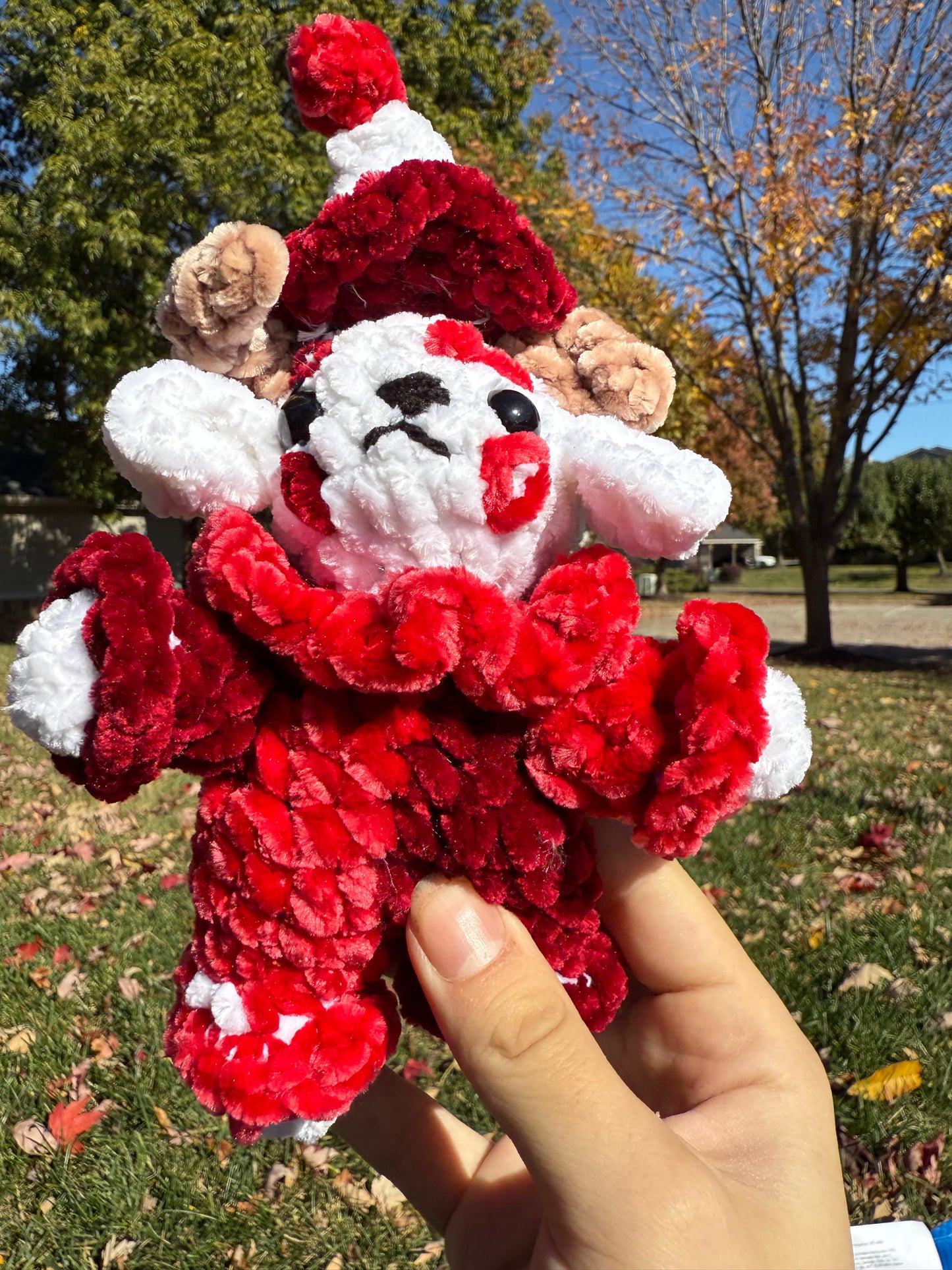 Crochet Clown Goat 1
