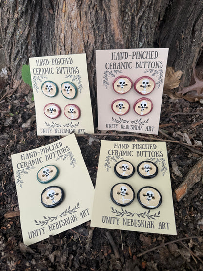 Hand Pinched Buttons - Set 26