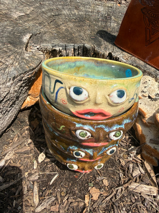Face Yarn Bowl