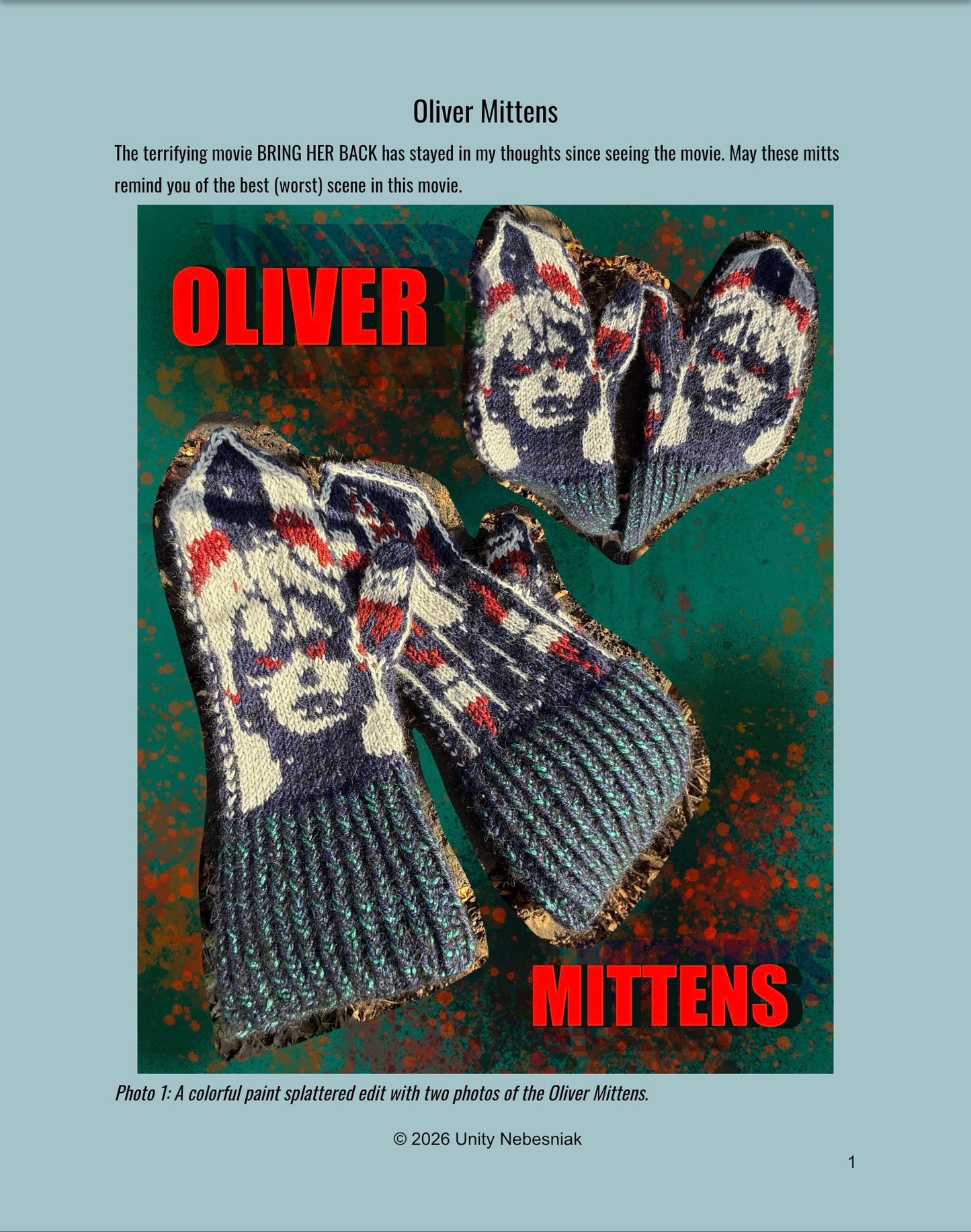 Horror Hands - Glove Pattern Bundle
