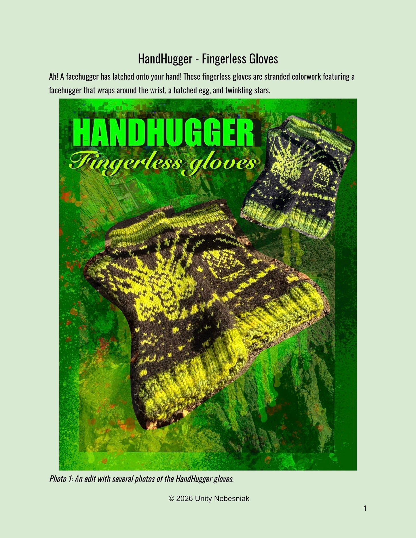 Handhugger Gloves Pattern