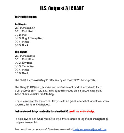 U.S. Outpost 31 Pattern