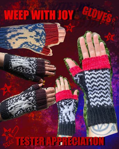 Weep With Joy GLOVE Pattern