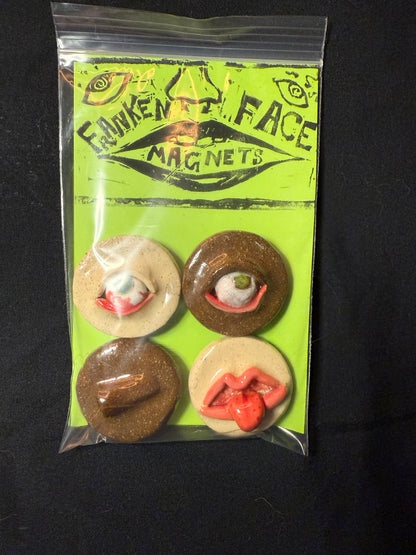 Franken Face Magnets pk 1