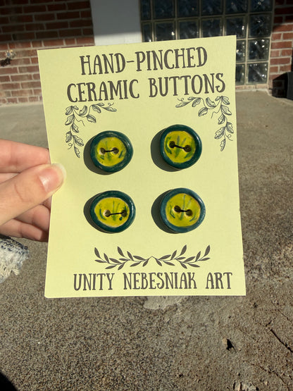 Hand Pinched Buttons - Set 14